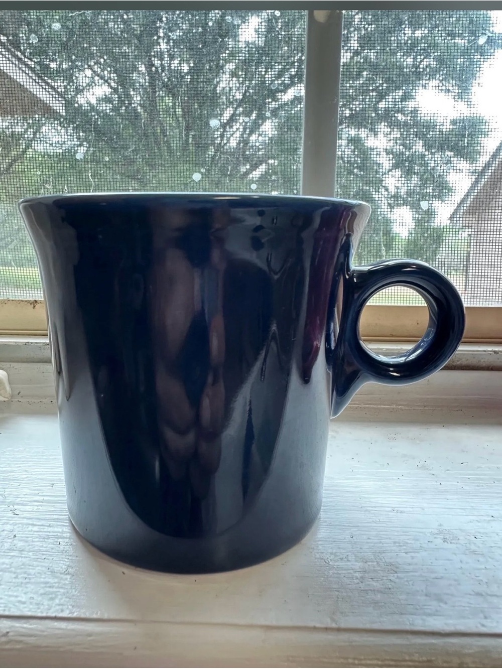 Fiestaware RETIRED Cobalt Blue Mug